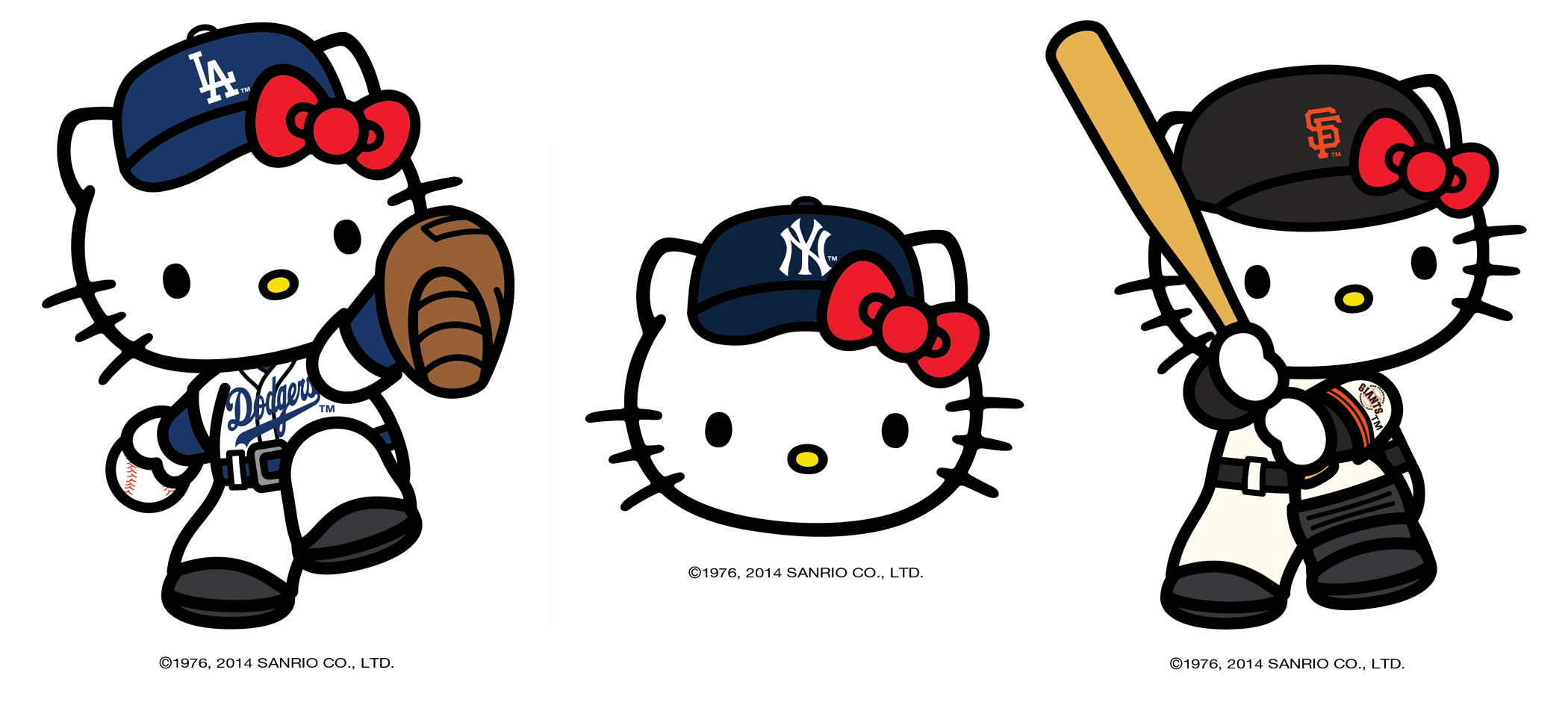 baseball hello kitty dodgers